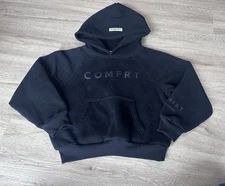 Comfrt Kids Tranquil Hoodie Color Obsidian Size Medium