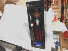 Evergreen "NFL - NY Giants Wooden Nutcracker" Decor 12  NEW