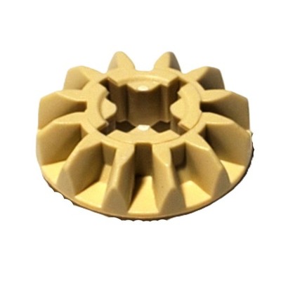 LEGO 6589 Tan Gears Technic 12 Tooth Bevel Loc1089 for sale online