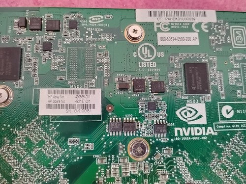 HP NVIDIA Quadro NVS 450 512MB GDDR3 PCI Express 2.0 x16 492187-001 490565-002 - Picture 5 of 5