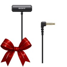 Sony ECM-LV1 Compact Stereo Lavalier Microphone