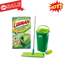 Libman Rinse n Wring Microfiber Mop System Du...