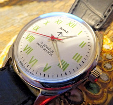 Made In India "Parashock" Classic White California Dial HMT Manual Winding Watch