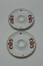 PORSGRUND Farmer's Rose 2 EIERBECHER EGG HOLDER  Vintage Neuwertig