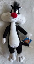 Vintage 1997 ACE Looney Tunes Sylvester Cat Plush Stuffed 12" Inches New w/ Tag