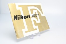 Nikon F Instruction Manual G030