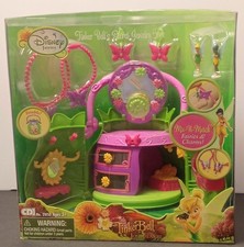 Disney Fairies Tinker Bell Secret Jewelry Box Totable Mix Match Charms RARE 2009