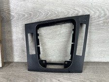 OEM BMW 3 Series E46 Black Carbon Cube Fiber Centre Console Gear Trim M-Sport
