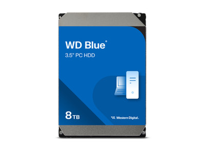 WD Blue 8TB Desktop Hard Disk Drive - 5640 RPM SATA 6Gb/s 256MB Cache 3.5 Inc...