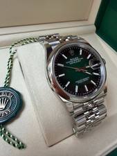 New 2026 Rolex Datejust 36 mm - Green Ombre - Jubilee Bracelet -Reference 126200