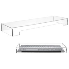 Keyboard Dust Cover Protector Clear Acrylic, Water Dust Resistant, Easy