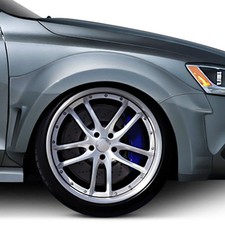 For Volkswagen Jetta 11-18 Fender Flares Ktv Style Wide Body Fiberglass Front