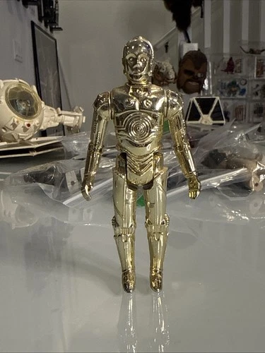 Vtg Star Wars C-3PO Complete Action Figure 1977 HK Kenner *NM*