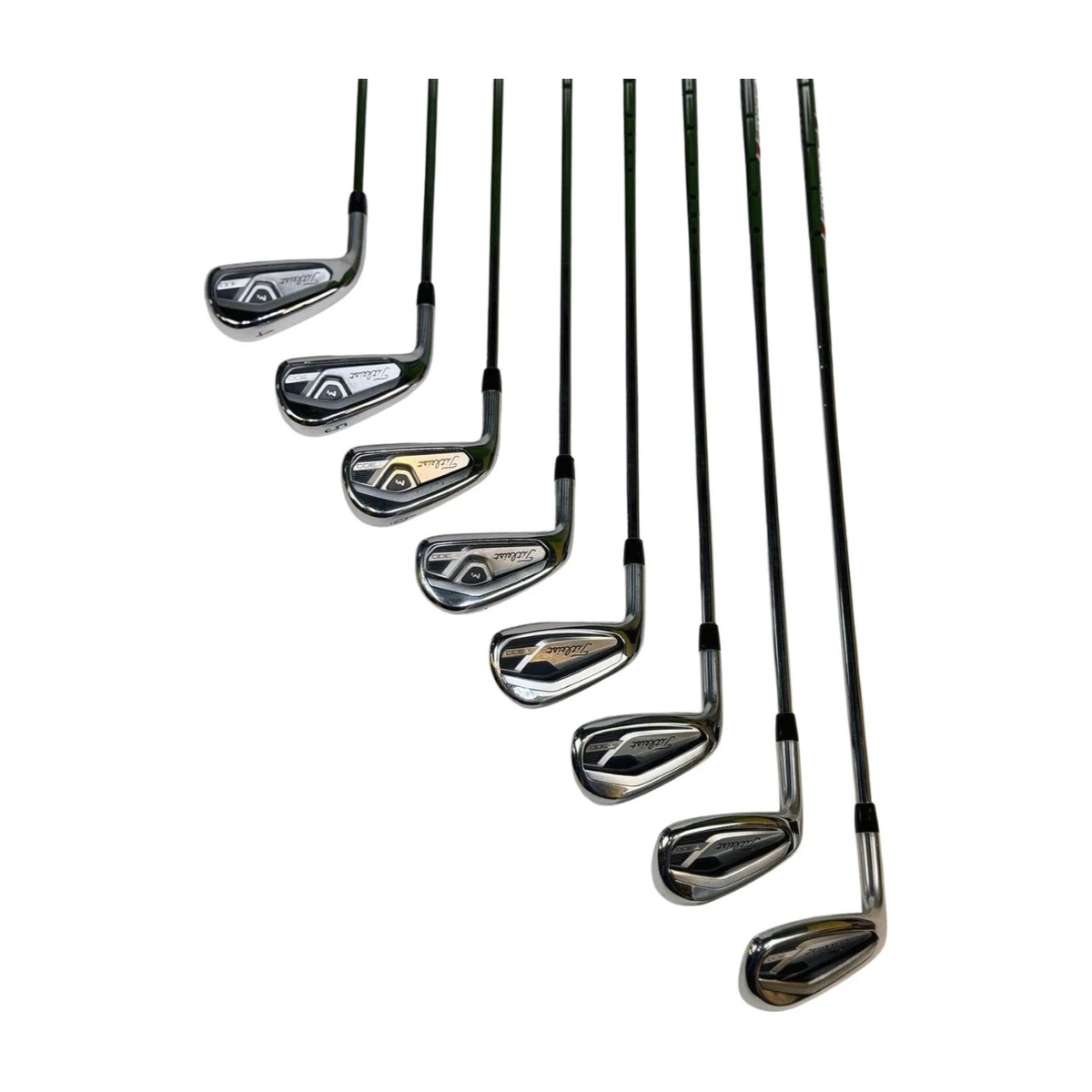 Set De Fers Titleist T300 2019 – 4-PW + 48° + 53° – Flex Régulier, Shafts AMT Rouge R300