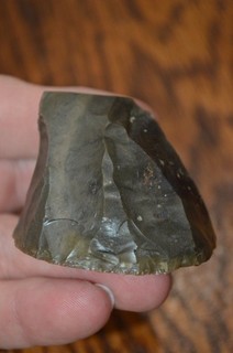 Classic Cobden Hopewell Lamellar Blade Core Jackson Co Illinois 1.5 x 2