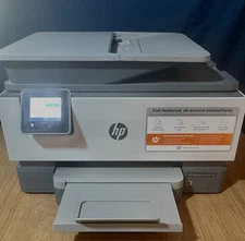 HP OfficeJet Pro 9018e All-in-One Wireless Color Inkjet Printer-80% Ink-299 Page