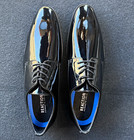 Kenneth Cole Reaction Men's 12M Black Patent Leather Almond Toe Lace-Up Oxford — photo 2