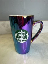 Holographic 2022 STARBUCKS Iridescent HOLIDAY Collectors Coffee Mug Cup 16 OZ