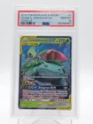 CELEBI & VENUSAUR GX 2019 POKEMON TEAM UP #1 TAG TEAM PSA 10 Q0895