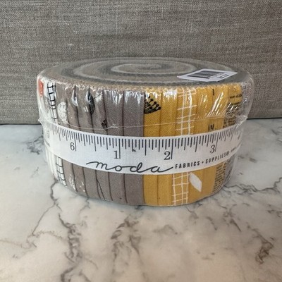 Filigree Jelly Roll 40 Pieces by Brigitte Heitland of Zen Chic For Moda Fabrics