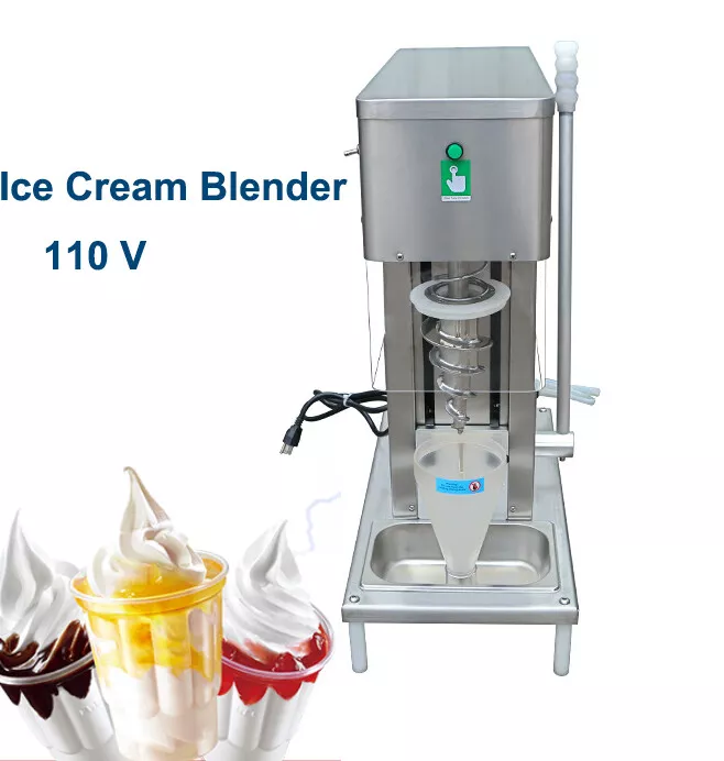  Kolice commercial milkshake ice cream blending machine,gelato ice  cream mixing machine,frozen yogurt gelato ice cream blender,swirl ice cream  machine: Home & Kitchen