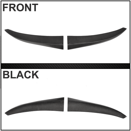 Für Mercedes Benz W205 C63 AMG Sport Carbon Hintere Stoßstange Splitter Canards - Bild 9 von 10