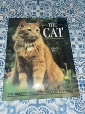 VINTAGE 1987 THE CAT BREEDING, CARE & TRAINING HARDCOVER BOOK BY GRACE POND