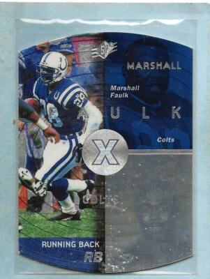MARSHALL FAULK - 1998 Upper Deck SPx - #20 - Colts - Comb. Shipping