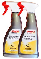2 X Sonax Motor+Kaltreiniger 500Ml, Motorreiniger, Maschinenreiniger, Entfetter