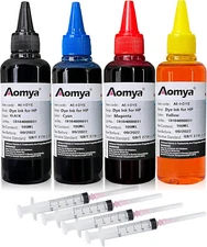 Ink Refill Kit 100ml For HP Inkjet Printer Cartridges Refillable Ink Catridges