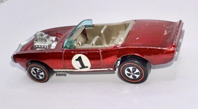 WOW GC 1970 Light My Firebird Red Color Tan Interior GC Redline HotWheels Cars