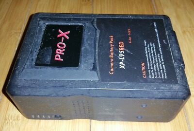Switronix Pro XP-L95 RED 14.8V Lithium-Ion V-Mount Video Battery with D-Tap Swit
