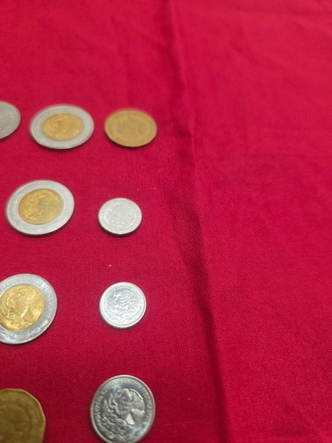 Vintage Mexican Coin Collection Lot - 21 - Unique Coins from Mexico Nice Set - Picture 3 of 19