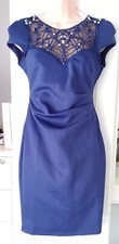 New STUNNING LlPSY Size 8, EMBELLISHED PURPLE NECKLACE DRESS, BODYCON, PARTY