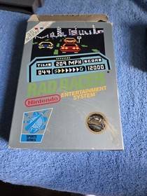 Rad Racer Nintendo NES con scatola manca manuale 