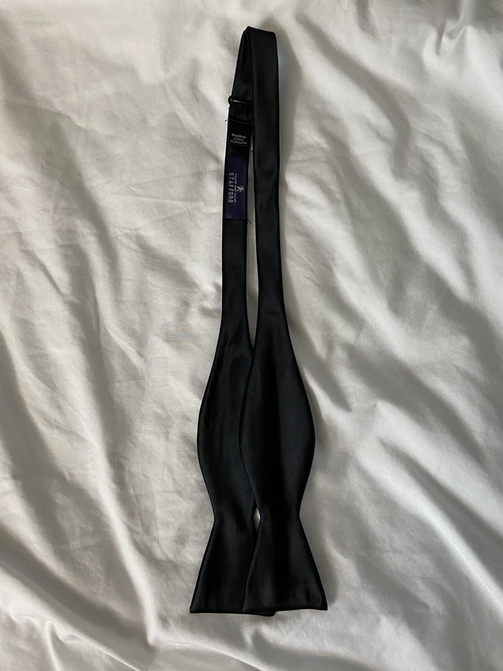 Conjunto de 2 laços Stafford preto e azul marinho - Imagem 2 de 3