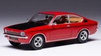 Ixo 1/43 Opel Kadett C Coupe Sr 1976 Rot/Schwarz Statisches Modell Diecast