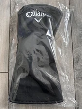 NEW CALLAWAY UNIVERSAL LEATHER DRIVER HEADCOVER  FITS MAVRIK AI SMOKE ROGUE