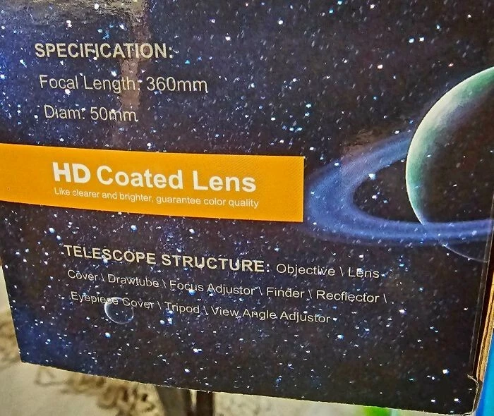 CSBG 60X Telescope HD Coated Lens NEW - Image 4 of 4