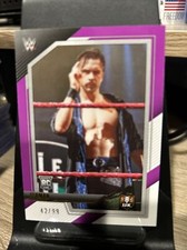 2022 Panini NXT WWE WRESTLING TEOMAN PURPLE PARALLEL  42/99