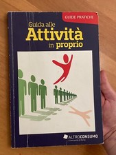Libro Manuale Guida Alle Attività In Proprio, Guide Pratiche Altroconsumo
