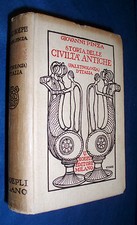 Manuali Hoepli Giovanni Pinza Storia civiltà antiche paletnologia d'Italia 