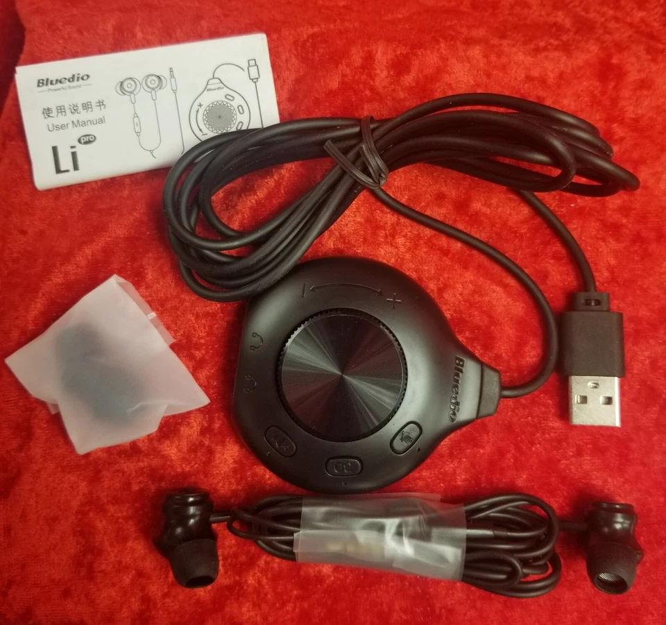 Bluedio Li Wired Earphones In-Ear Earbuds - Black - Image 2 of 4