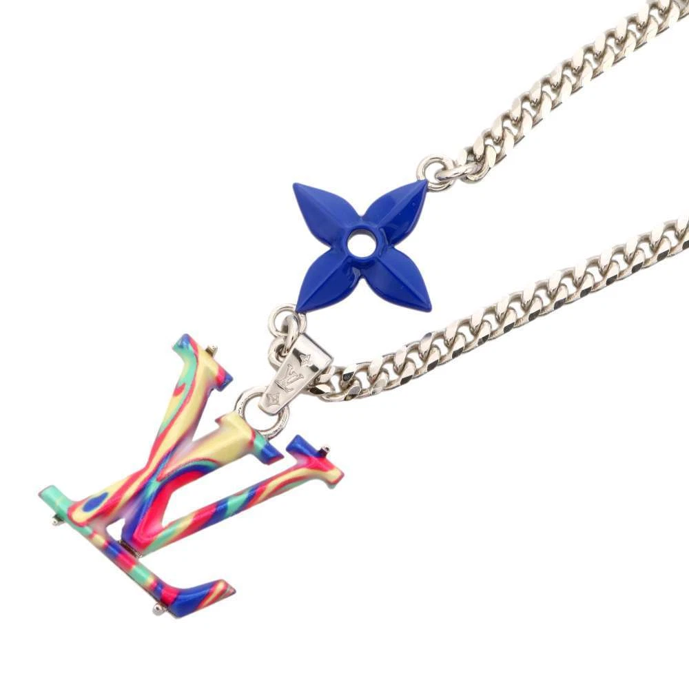 Louis Vuitton Necklace Women MP3353 Collier LV Psychedelic Multi Color from  Jp