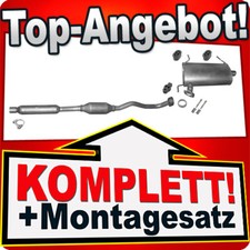 Auspuff für Mitsubishi Outlander II 2.0 2.4 AWD Auspuffanlage