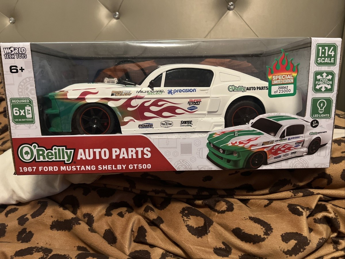 O'Reilly Auto Parts 1967 Ford Mustang Shelby GT500 RC Car--NEW