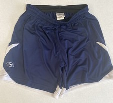 xara soccer shorts female Size M , Navy And White,new With Original Tad