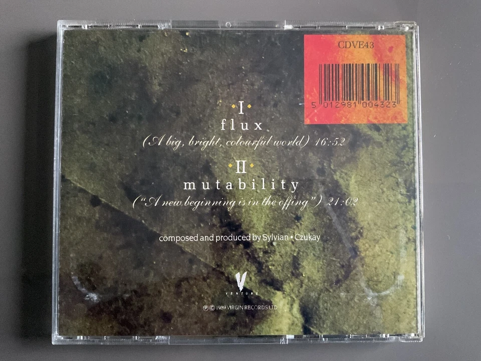 David Sylvian ∙ Holger Czukay – Flux + Mutability | CD | sehr guter Zustand - Bild 2 von 2