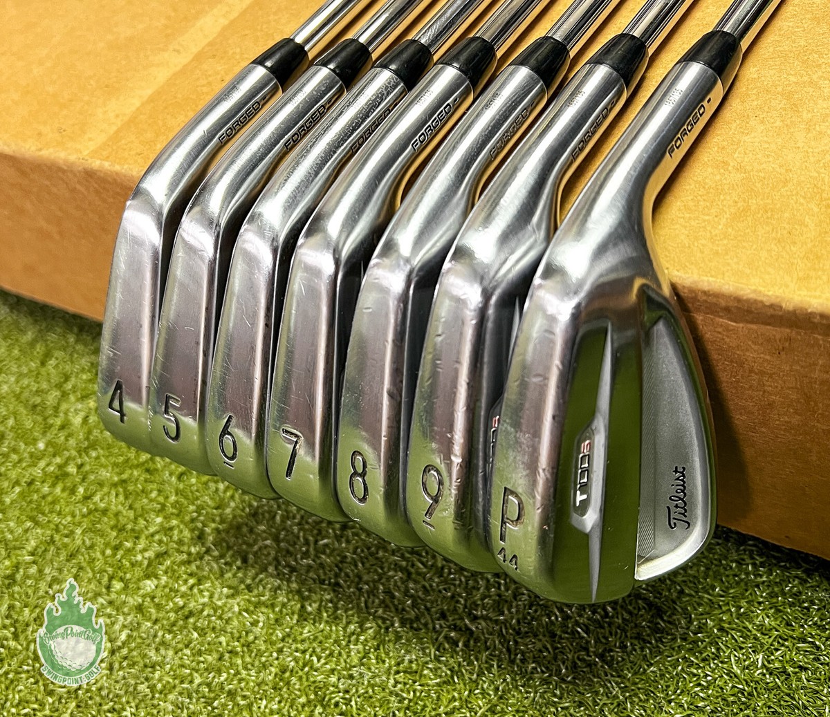 ポンヒロ美品！Titleist T100S 2021年 アイアン6本 Titleist (タイトリスト) アイアン T100s フレックス【S】 #6