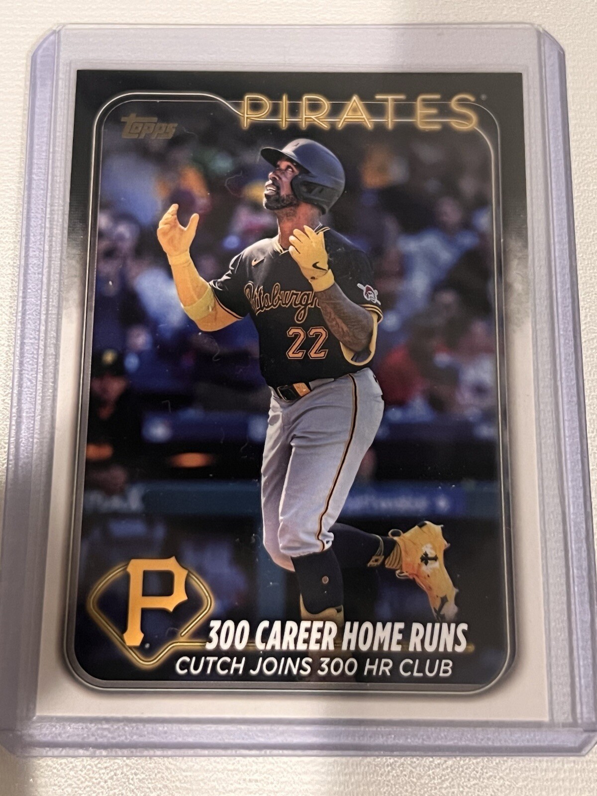 2024 Topps Update Series - Golden Mirror Variation (SSP) #US254 Andrew McCutchen